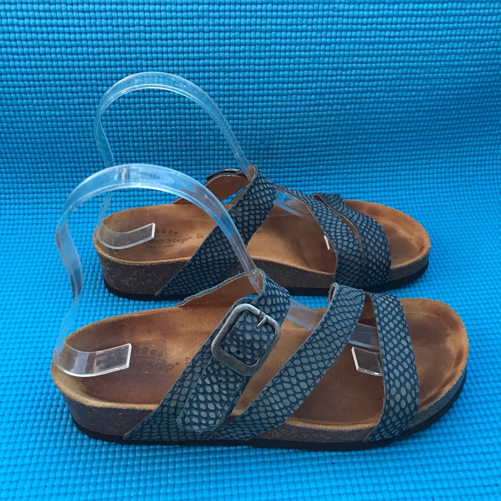 Spring Step Womens Strappy Flip Flop Slip On Sandals